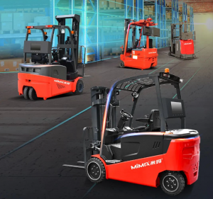 MiMA全系列平衡重叉车AGV本体助力智慧仓储新未来！——适用室内外多场景无人化搬运装卸！