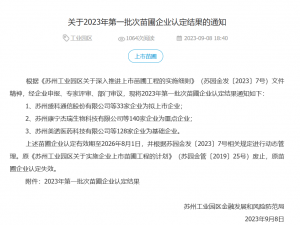 梅开二度！“木牛流马”成功再次入选2023年度“上市苗圃工程”