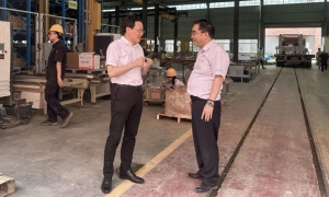 安徽省经信厅一级巡视员吴韦人一行调研合肥井松智能科技股份有限公司