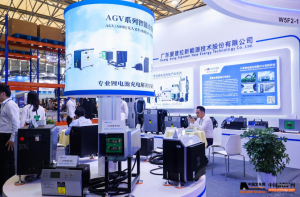 未来物流动力的创新之路——爱普拉充电桩与锂电智能充电机设备亮相（CeMAT ASIA 2023）