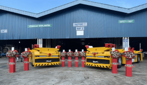 “海外制造”第一单！新加坡AGV项目首批两台顺利发运