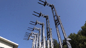 卓一双伸位剪叉车批量发货，助力北美医药企业重构仓储新空间