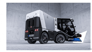 舍弗勒全球首发采用轮毂电机驱动的小型市政车辆