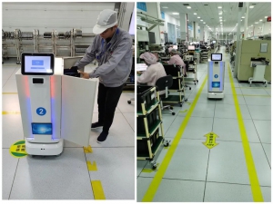 AGV智能物流运输车上线了