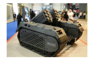 Milrem在阿布扎比防务展展其武装地面机器人最新“牙齿”