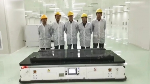 井源AGV成功运用于硅基制造业