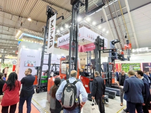 合肥搬易通（米玛MiMA）实力亮相德国LogiMAT物流展、苏州国际机床展