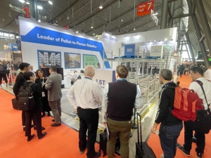 出海欧洲 | 智库智能Pallet-to-Person解决方案亮相德国LogiMAT