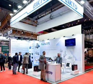 益佳通电池新能源工业车辆动力系统亮相2024LogiMAT德国斯图加特物流展