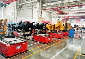 细数装配线上所用的井源AGV