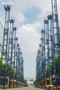 海外新势力|30余台MiMA米玛座驾前移式叉车批量发货至海外