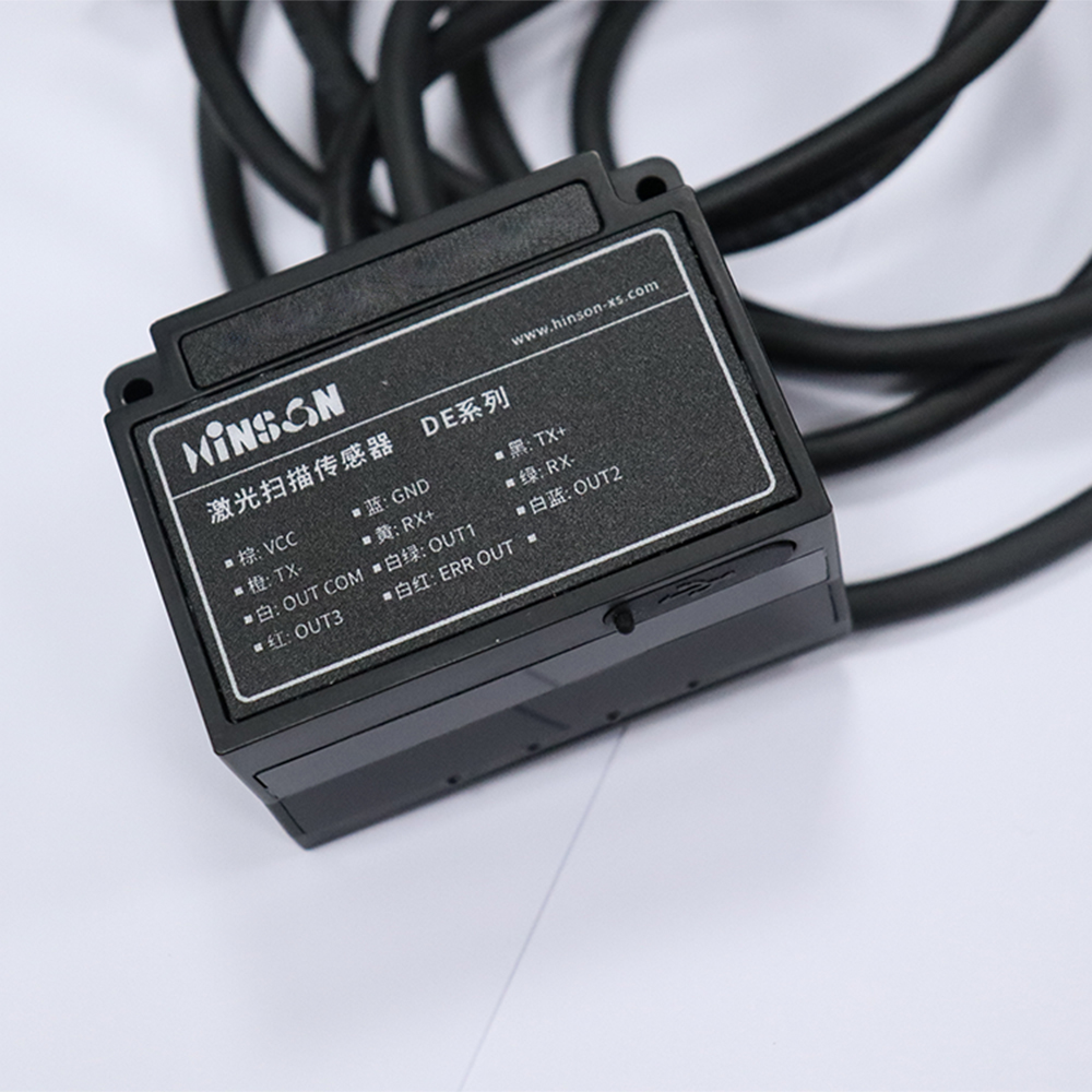 4入4出PNP信号120°扫描测量型避障雷达 4线激光传感器 DE-4611_中国AGV网(www.chinaagv.com) 4入4出PNP信号120°扫描测量型避障雷达 4线激光传感器 DE-4611_中国AGV网(www.chinaagv.com)