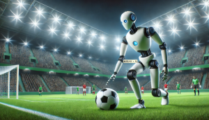 机器人正在接管足球场