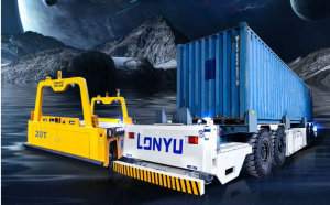 朗誉机器人首次出口美国