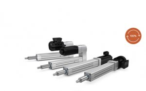 应用于AGV和AMR的Ewellix公司的CASM-100高效伺服电动缸