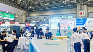 品牌国际化 | 劢微机器人携明星产品亮相日本Logis-Tech Tokyo