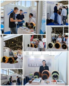 台创聚氨酯轮亮相CeMAT Russia 2024