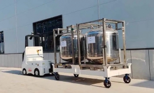 防爆加持|蚂蚁机器人防爆牵引车助力石油石化企业数字化转型智能化发展