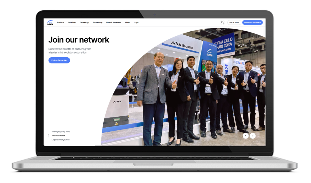 焕然一新丨AiTEN全球官网上线