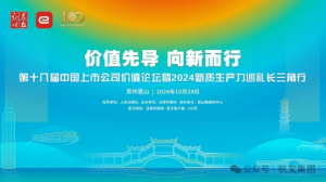 杭叉集团|喜报！杭叉集团入围中国上市公司新质生产力50强