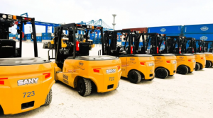 中秘两国元首宣布钱凯港开港，电动叉车来自三一！