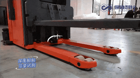 寻迹智行无人叉车实力看得见