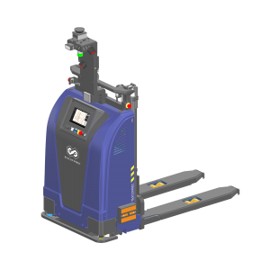 寻迹智行 |  紧凑型托盘堆垛车BR-F12SL-LD 搬运叉车 举高1844mm