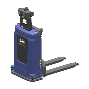 寻迹智行 | 紧凑型托盘堆垛车BR-F14SL-MM 工厂智能叉车搬运