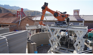 RIC发布全新机器人3D打印机，能够打印高达三层楼建筑结构