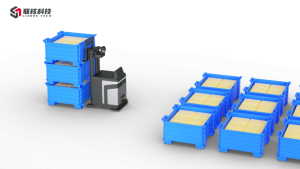 谁是无人叉车笼箱堆叠应用最优解？