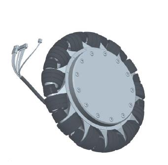 八寸电动全向轮 麦克纳姆轮 驱动_中国AGV网(www.chinaagv.com) 八寸电动全向轮 麦克纳姆轮 驱动_中国AGV网(www.chinaagv.com)