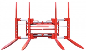 博索尼:6-52带侧移双托盘叉