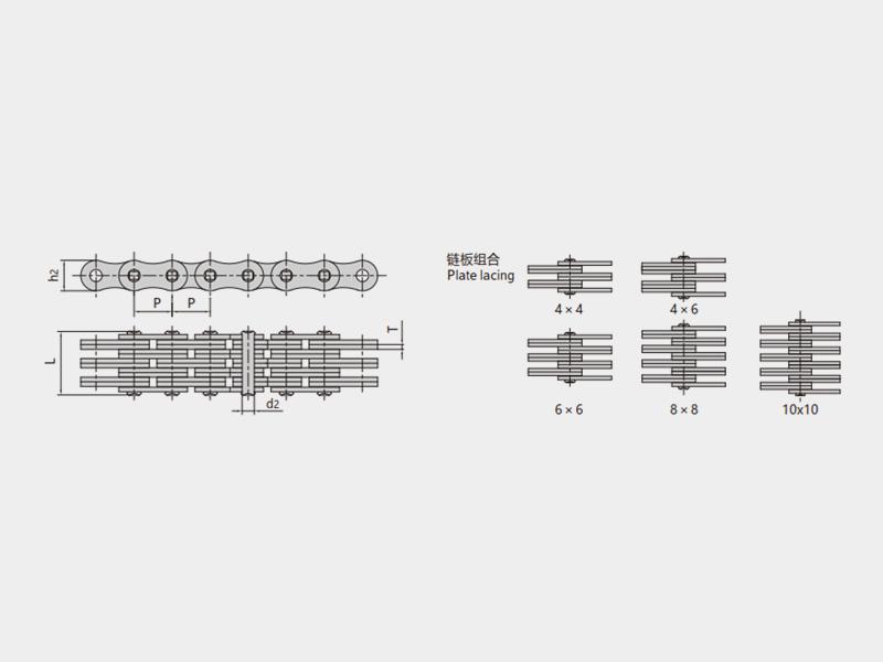 东华：堆高机用板式链