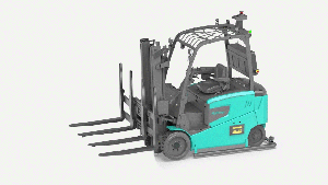 六大场景全面突破！劢微E系列平衡重式无人叉车开启工业搬运新范式