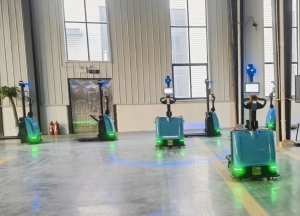 给叉车装上AI大脑！“天门造”物流机器人卖全球