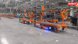 揭秘汽车车间的“隐形搬运工”！迈睿AMR让生产更智能！