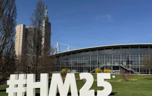 朗誉机器人|再次闪耀登场--2025德国汉诺威工业博览会，前两日斩获超三千万元意向询盘！