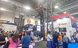 展会回顾|The Logistics World SUMMIT&EXPO圆满收官！卓一窄巷道系列大放异彩！