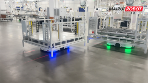 迈睿潜伏系列机器人：为红旗新能源汽车车间装上"智慧双腿"