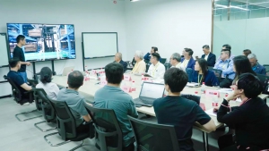 香港工业总会65周年：光明区率「领先科技考察团」到访劢微机器人