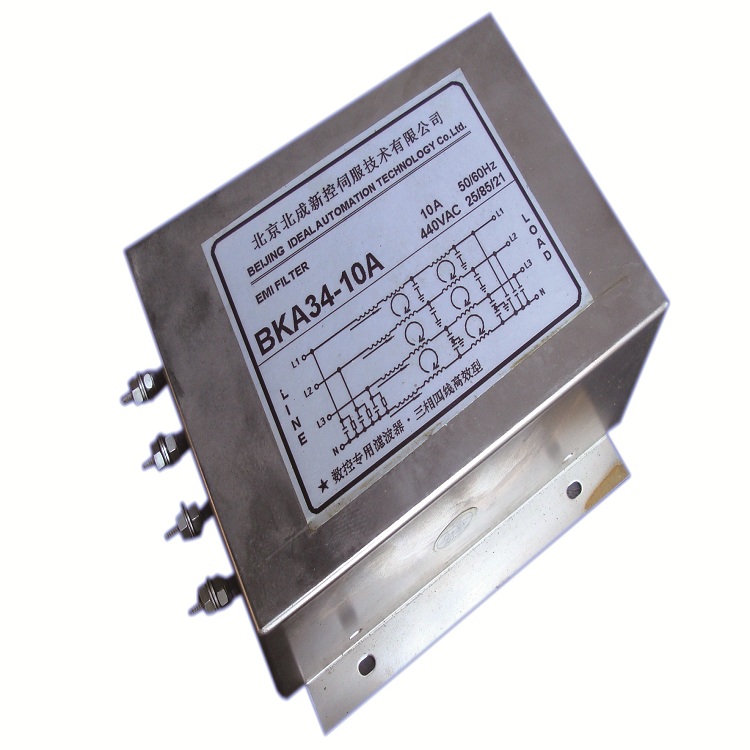 屏蔽AGV小车电控柜干扰用滤波器