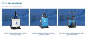 镭神智能机器人英文官网正式上线：打造全球领先的3D SLAM无人叉车及智能制造物流解决方案平台