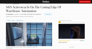 高光时刻 | 极智嘉登上福布斯Forbes, 领航北美智能仓储变革