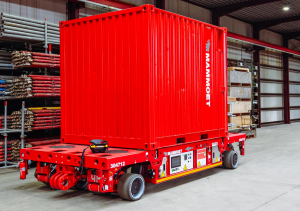 Mammoet推出载重500T电动自驱重载运输车