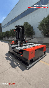 合肥搬易通MiMA大吨位托盘堆垛车TM120，以定制化方案攻克重载模具搬运难题！