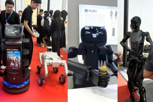 普渡机器人闪耀2025世界机器人大会，全形态具身智能产品矩阵首秀引爆关注