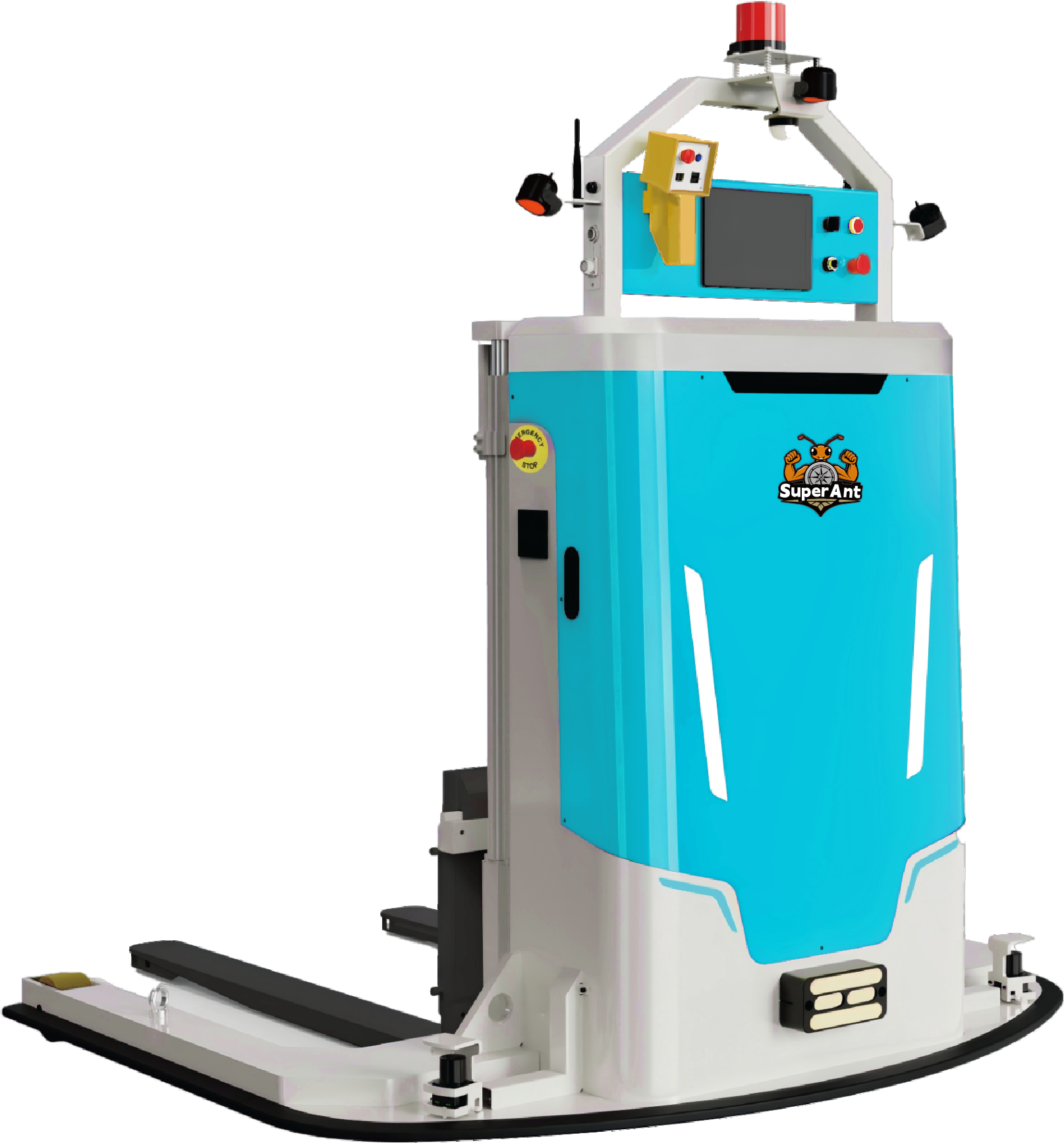 宽叉腿堆垛AGV SA-PS20S-WL