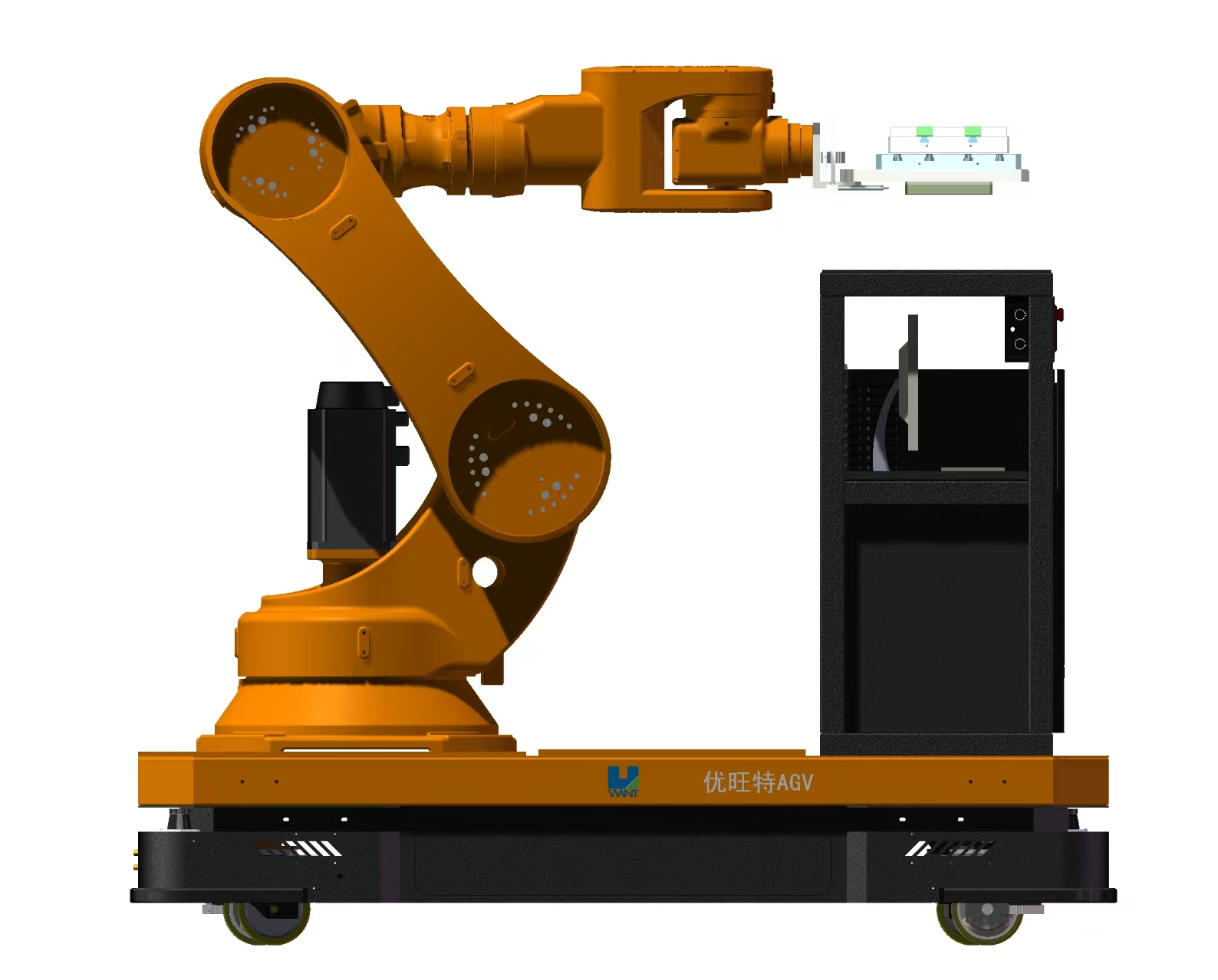 AGV,潜伏牵引式agv，优旺特