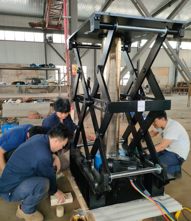 合装AGV用  大螺旋升降机构 -国产化