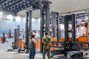 展会回顾|卓一智能叉车LogiMAT东南亚物流展完美收官，七款热门车型实力圈粉！